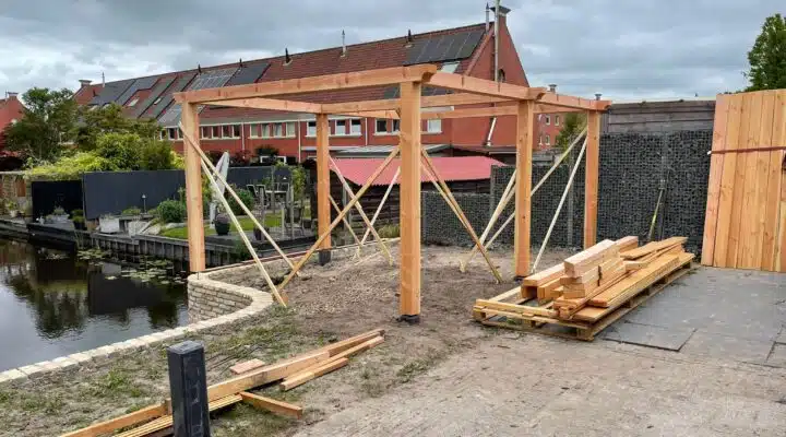 Houten overkapping hout soorten Groningen