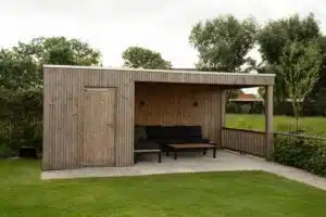 Houten overkapping Drachten