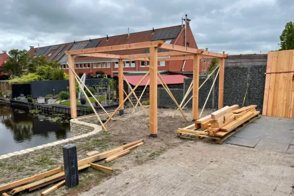 Houten overkapping hout soorten Groningen
